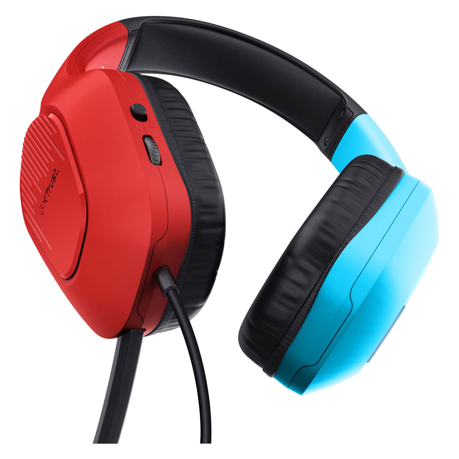Casque de jeu Trust GXT 416S Zirox Rouge/Bleu pour Nintendo Switch