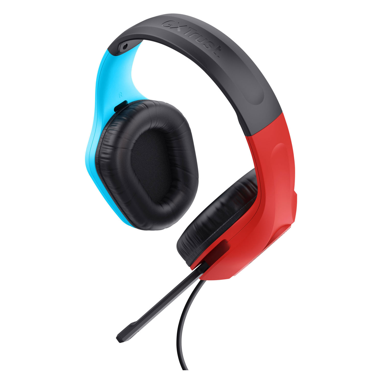 Casque de jeu Trust GXT 416S Zirox Rouge/Bleu pour Nintendo Switch