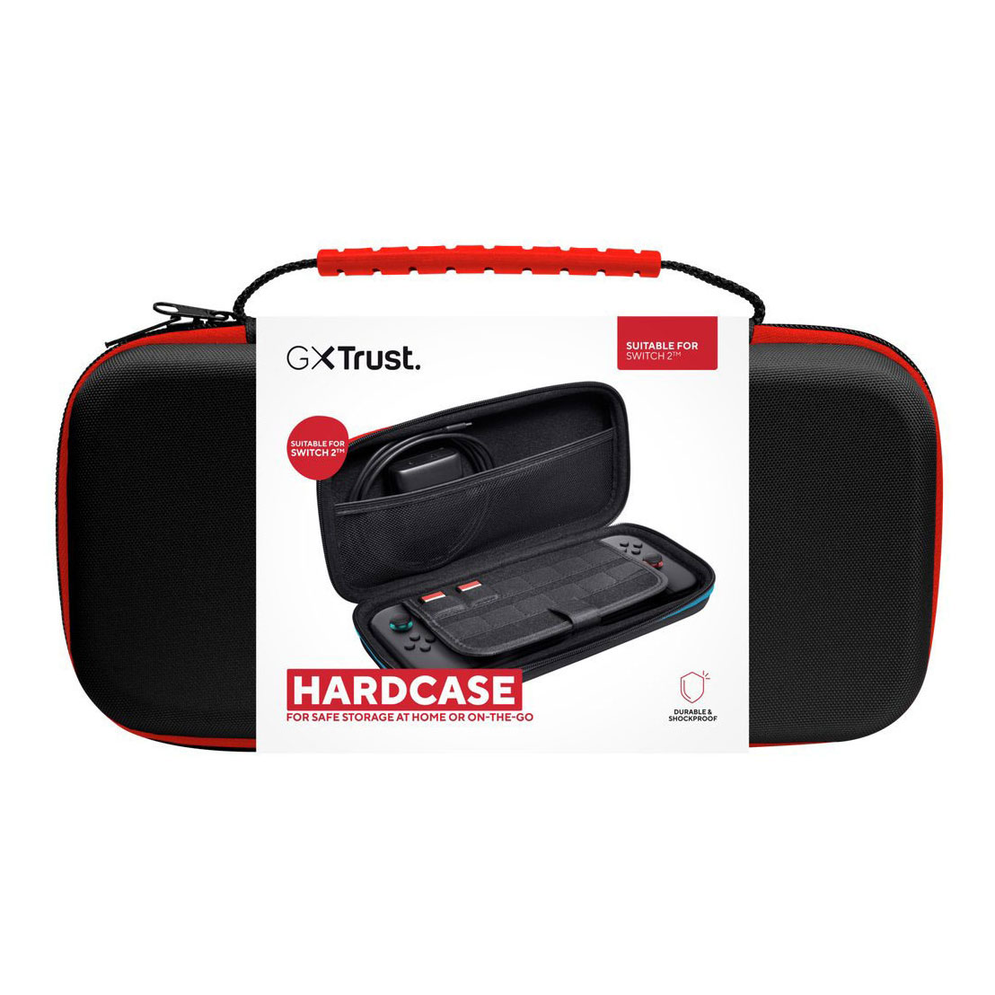 Trust GXT 1251 Hartschalenkoffer Schwarz für Nintendo Switch 2