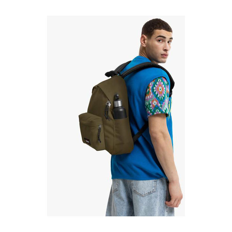 Sac à dos Eastpak Day PakR vert olive militaire avec compartiment pour ordinateur portable
