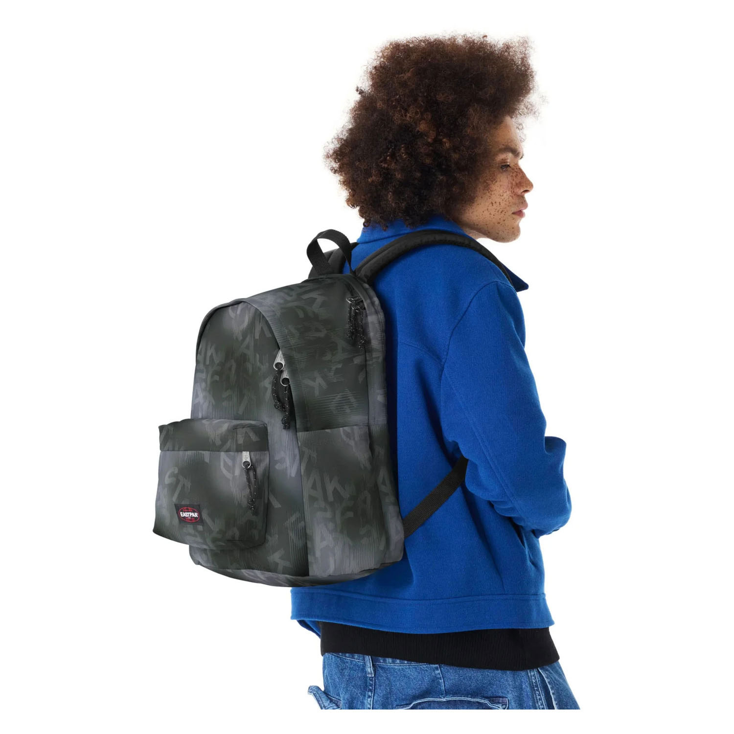 Eastpak Day Office Rucksack – Buchstabenfarbe Schwarz
