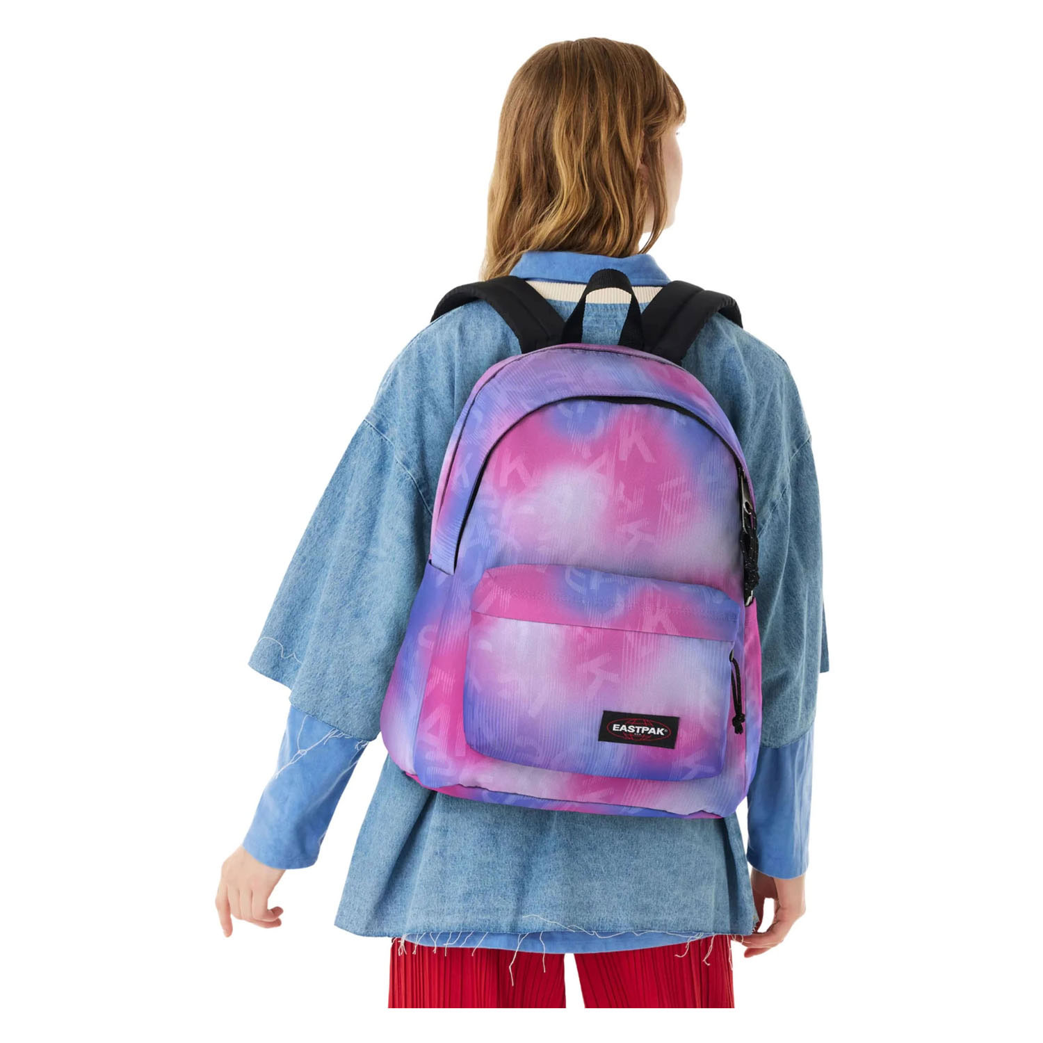 Eastpak Day Office Rugzak - Letter Dye Pink