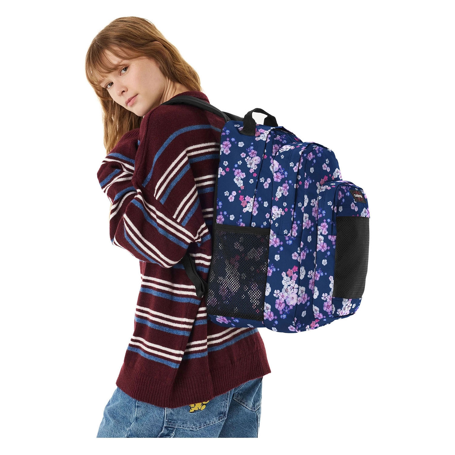 Eastpak Study Buddy Rugzak - Floral Bloom Navy