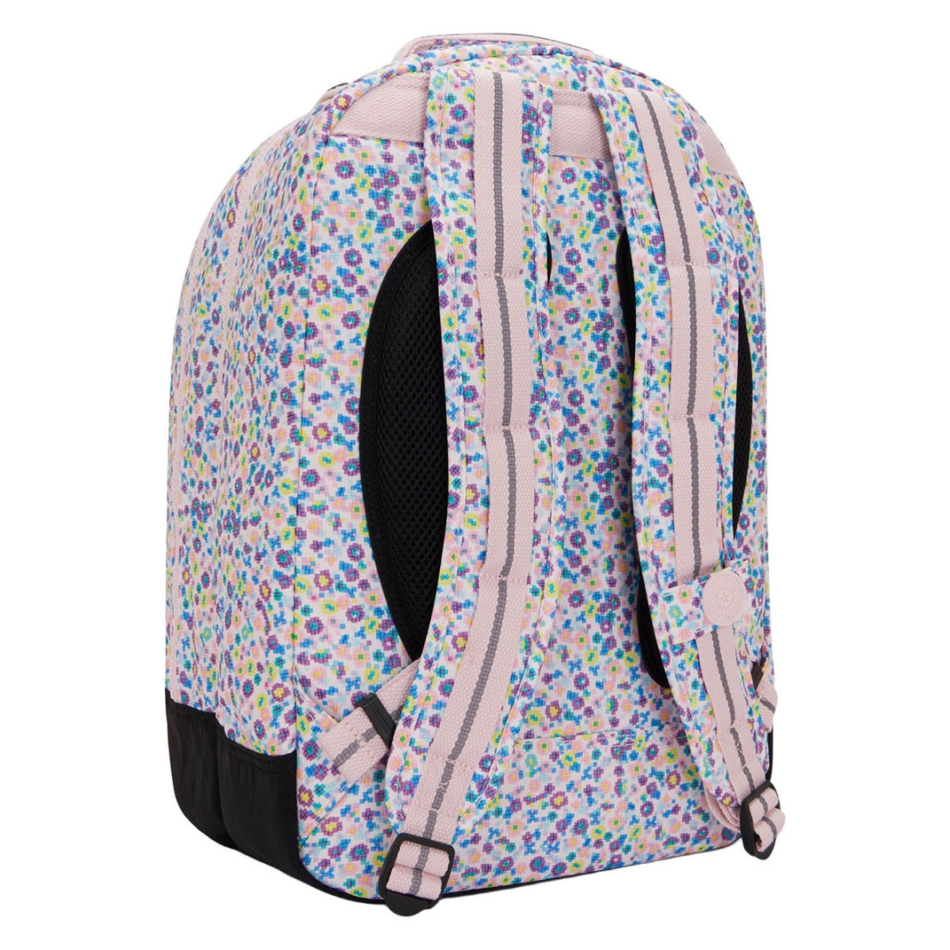 Sac à dos Kipling pour la classe, motif floral numérique
