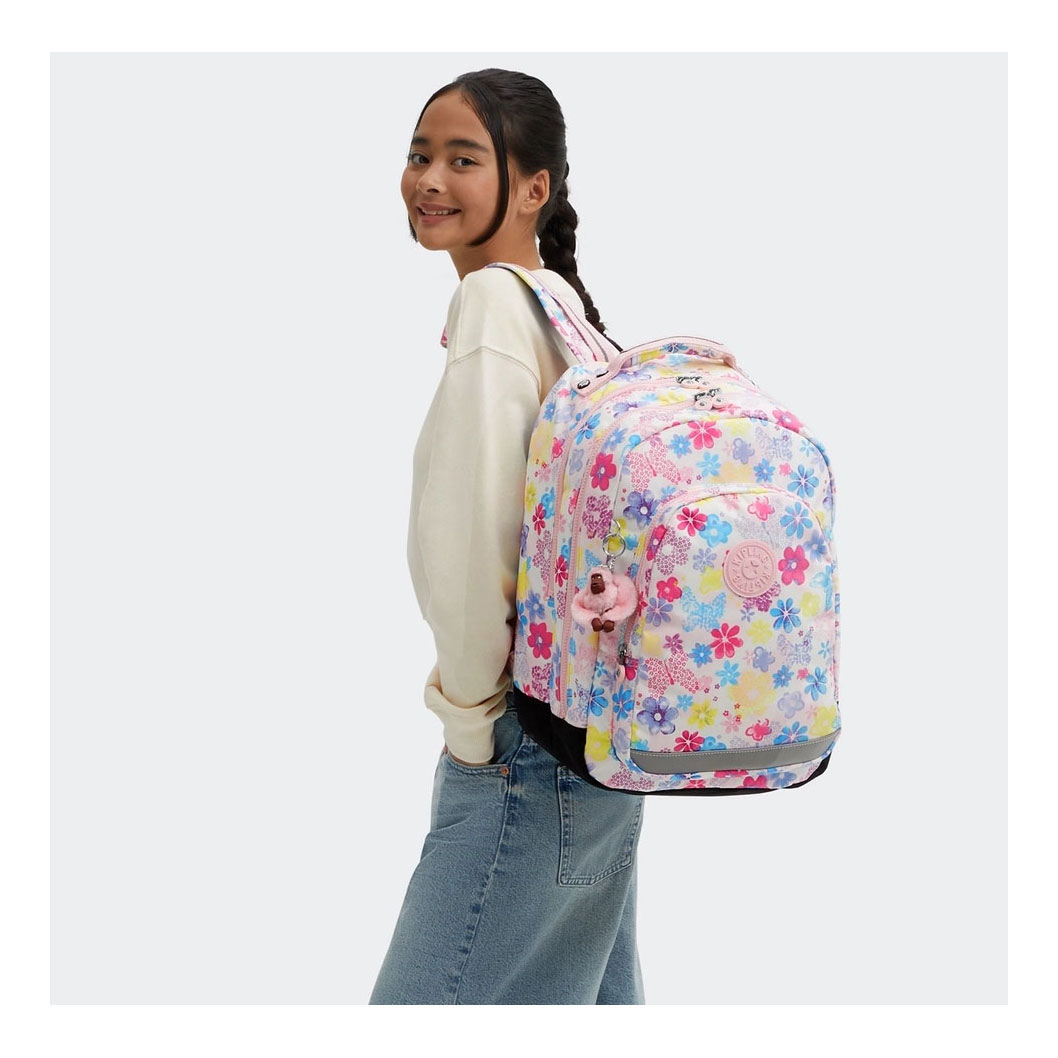 Tapis Kipling pour salle de classe - Tampon à fleurs