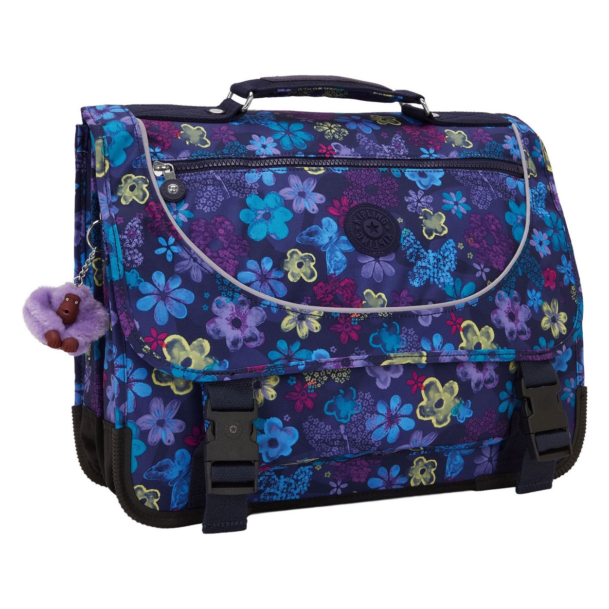 Tapis Kipling Preppy Rugzak - Tampon Fleur foncée