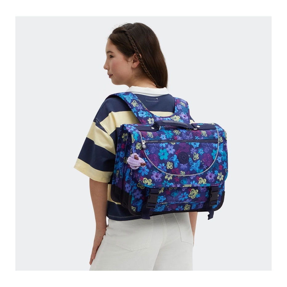 Tapis Kipling Preppy Rugzak - Tampon Fleur foncée