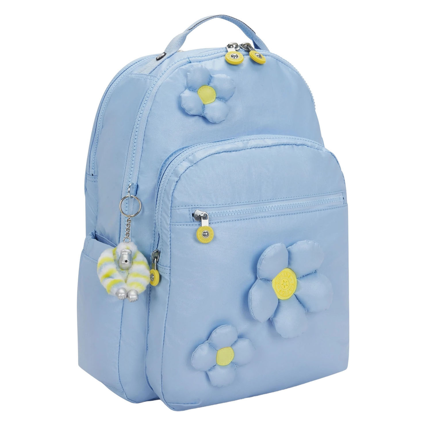 Tapis de voyage Kipling Seoul Lap Rugzak - Bloom Crush Métallisé