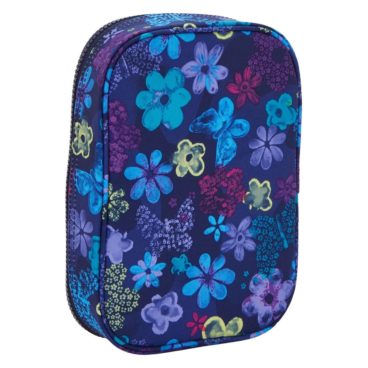 Étui Kipling 100 stylos - Tampon Fleur foncée