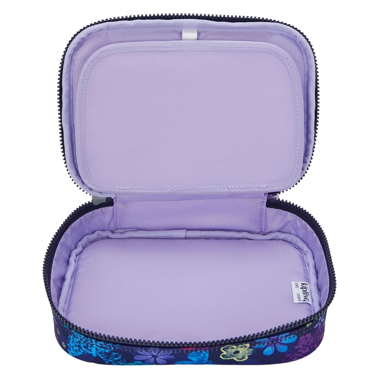 Étui Kipling 100 stylos - Tampon Fleur foncée