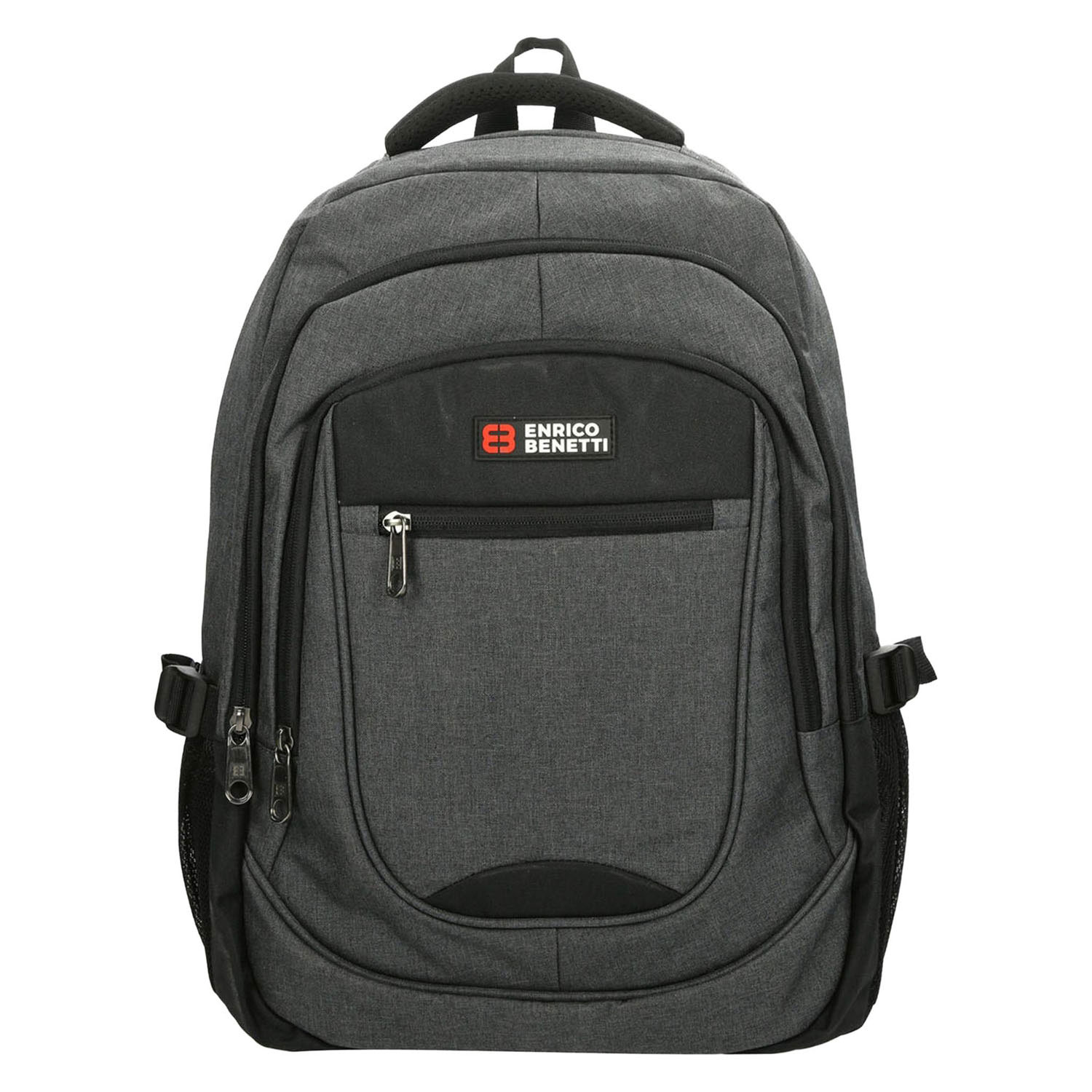 Enrico Benetti Rugzak Hamburg grijs - Laptop 17 inch