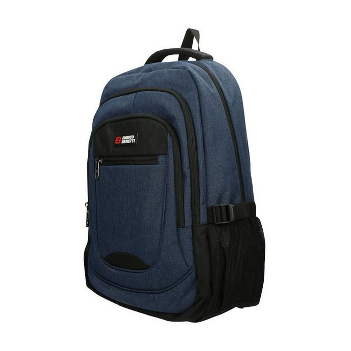 Enrico Benetti rugzak Hamburg navy - Laptop 17 inch