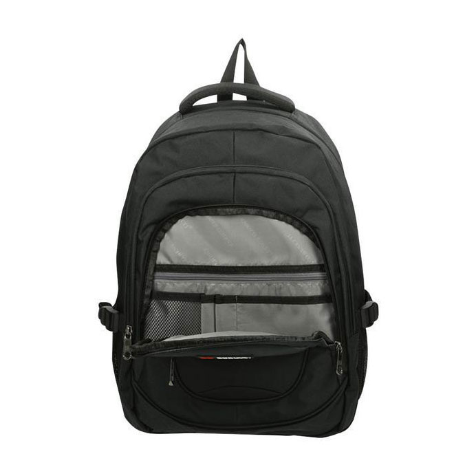 Enrico Benetti rugzak Hamburg zwart - Laptop 17 inch