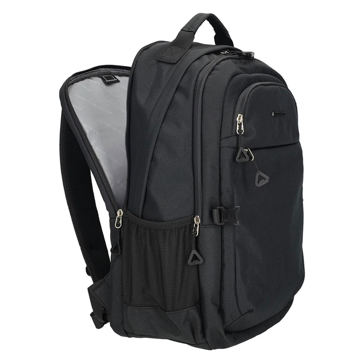 Enrico Benetti Rugzak Luzern zwart - Laptop 17 inch