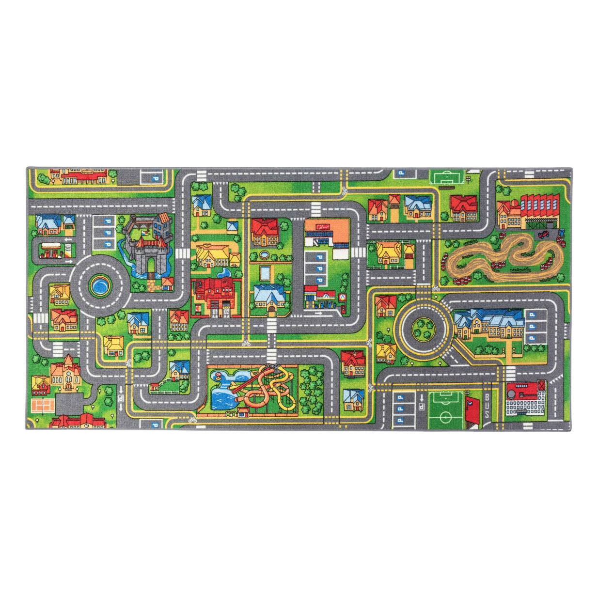 Tapis de jeu « Vie urbaine et circulation » - 95 x 200 cm