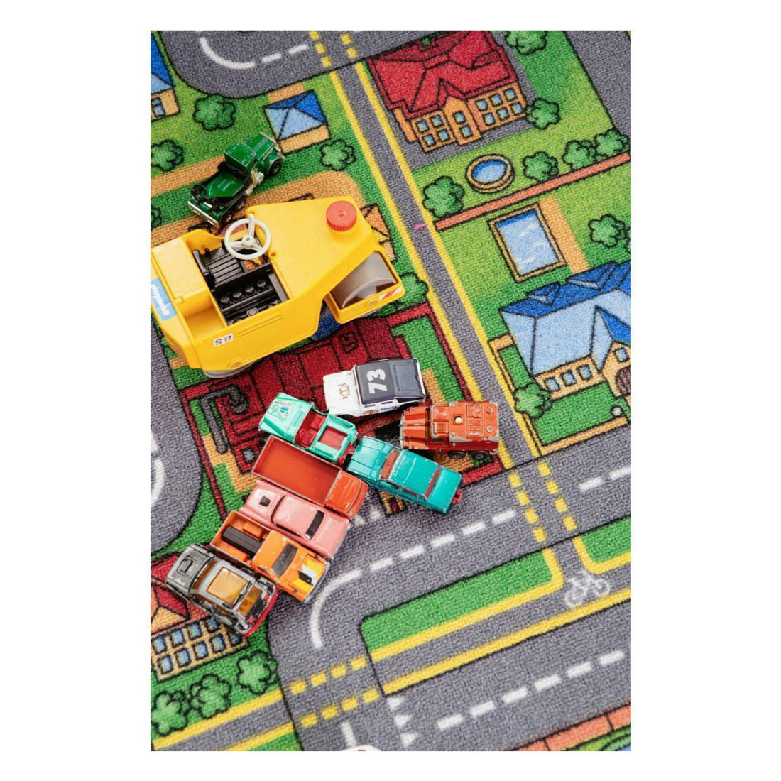 Tapis de jeu « Vie urbaine et circulation » - 95 x 200 cm