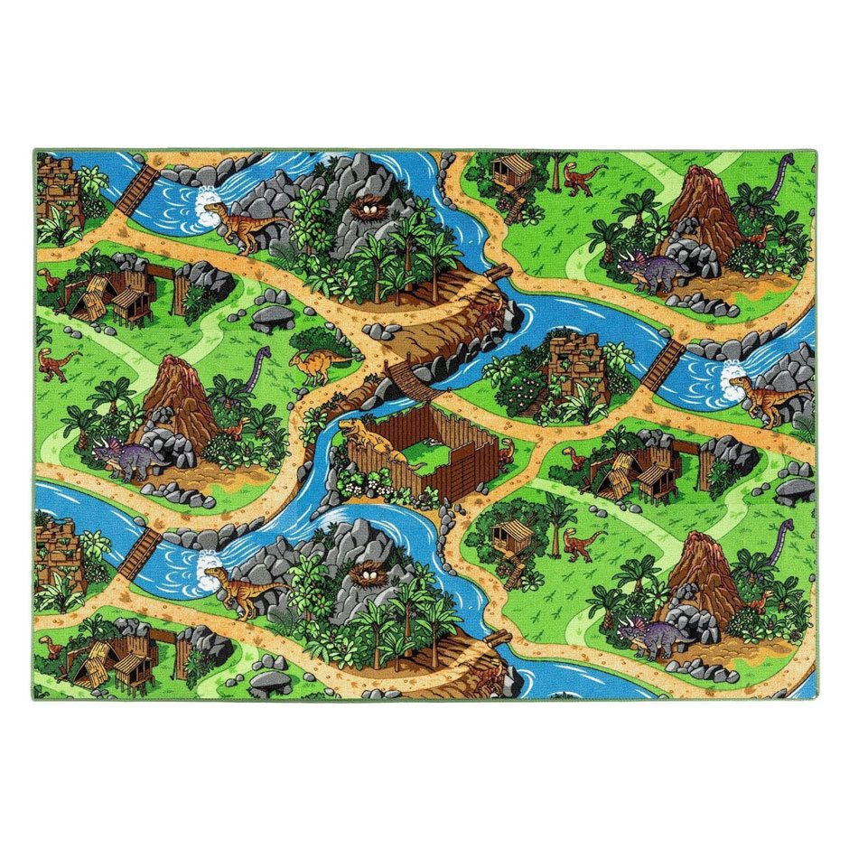 Tapis de jeu Dino World - 140 x 200 cm