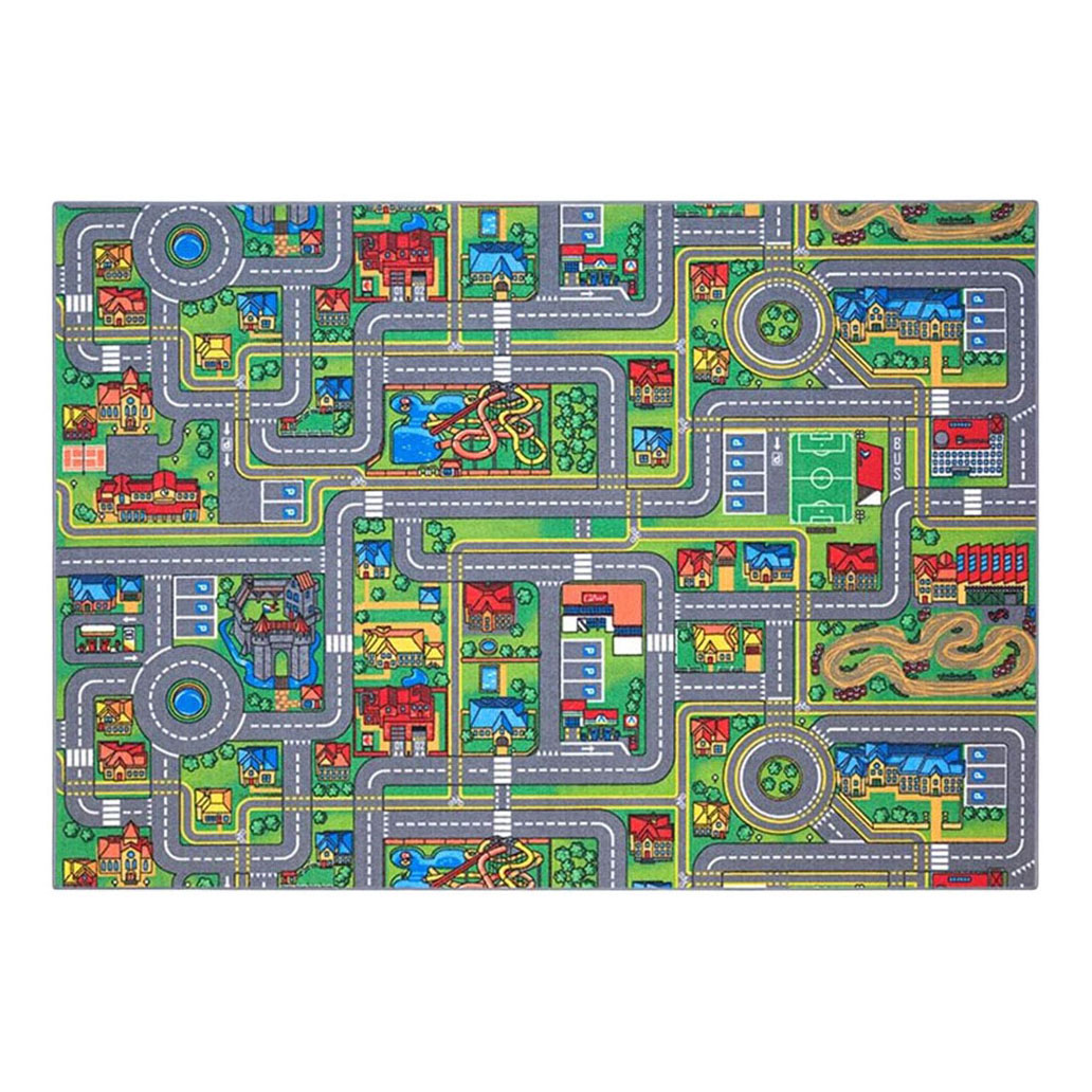 Tapis de jeu « Vie urbaine et circulation » - 140 x 200 cm