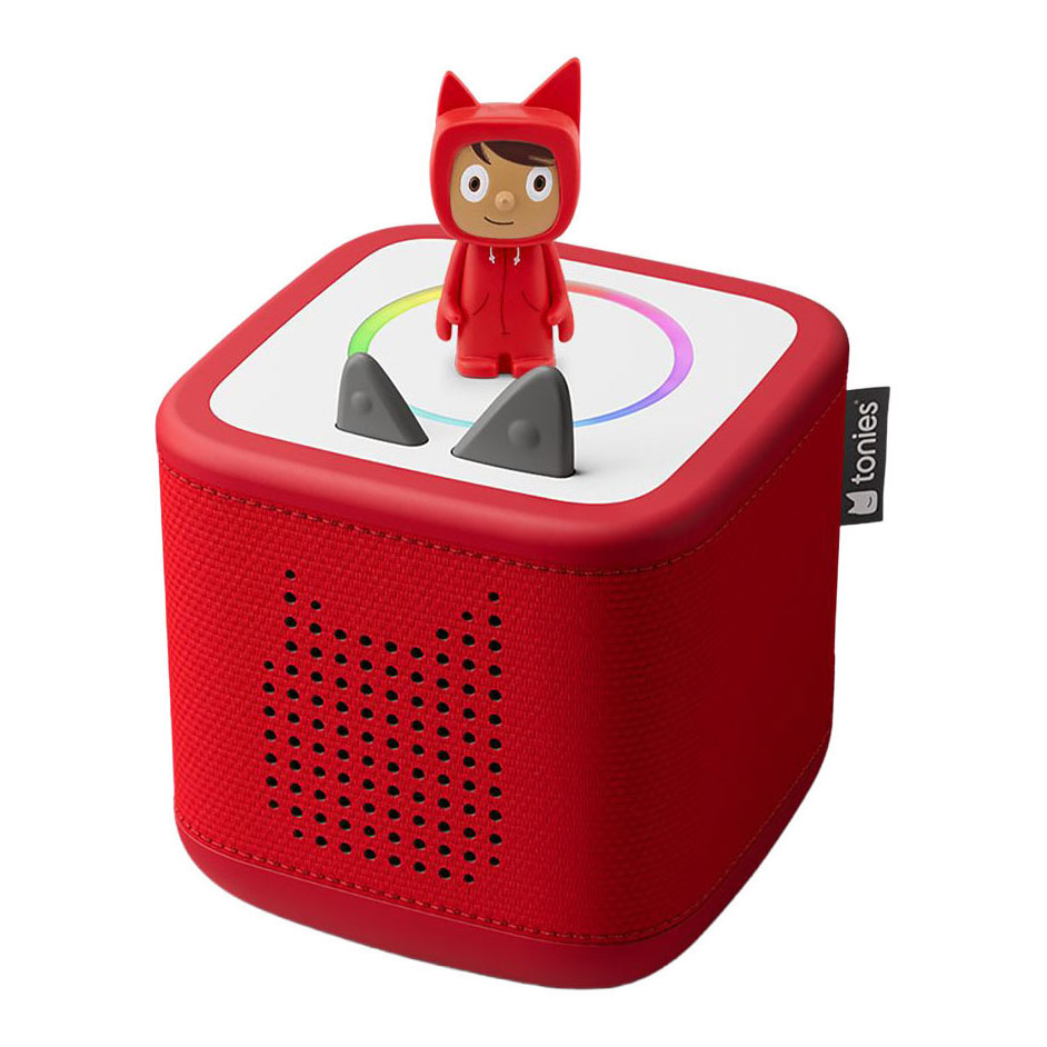 Coffret de démarrage Toniebox 2 de Tonie, rouge coquelicot FR