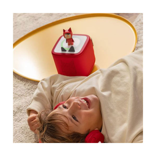 Coffret de démarrage Toniebox 2 de Tonie, rouge coquelicot FR