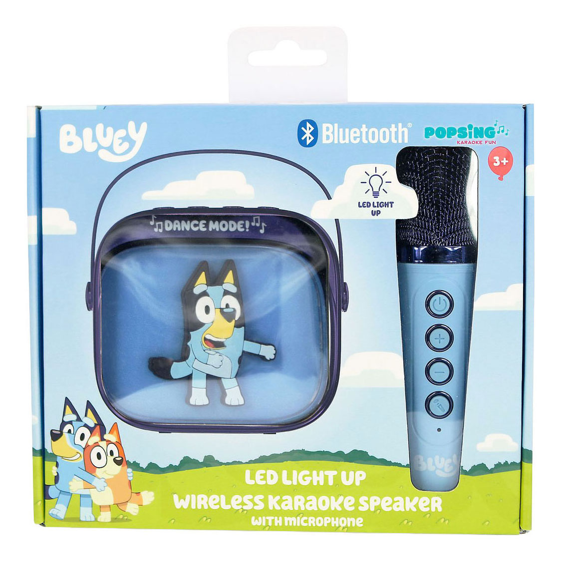 Bluey Funkmikrofon und Karaoke-Set