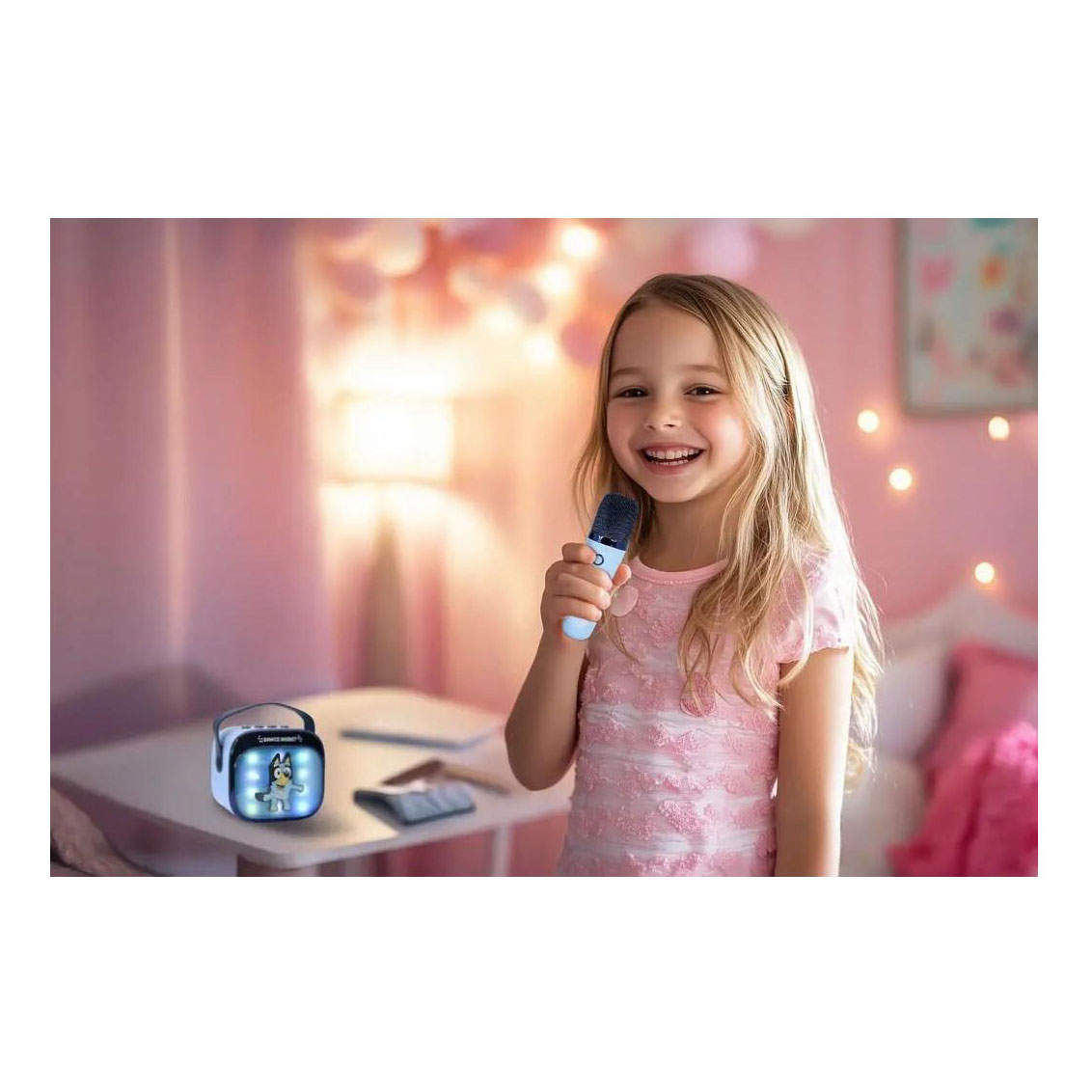Bluey Funkmikrofon und Karaoke-Set