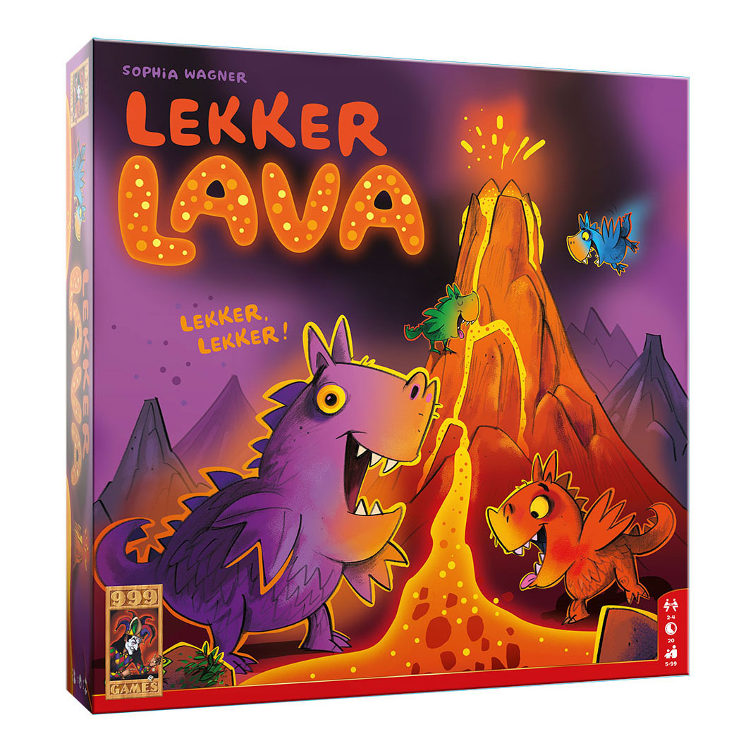 999 Games Lekker Lava Bordspel