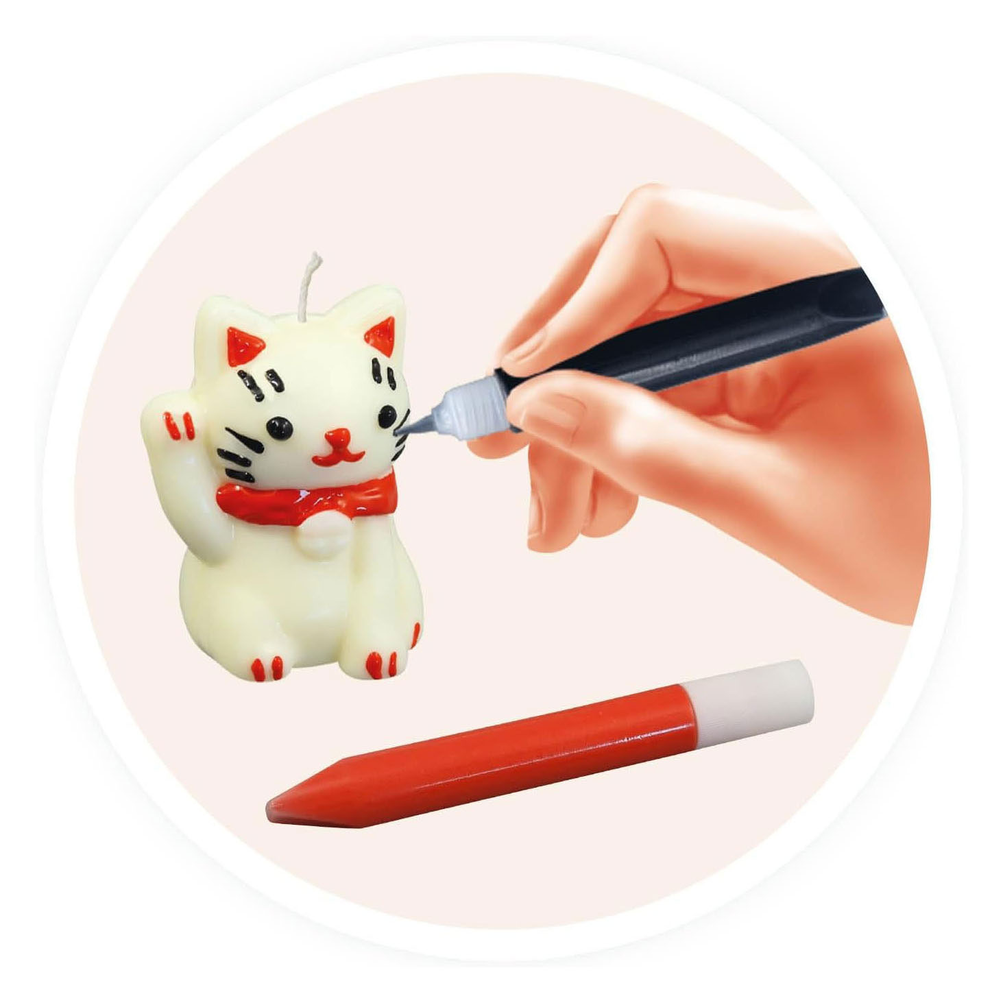 Buki Professional Studio Kaarsen Knutsel Set