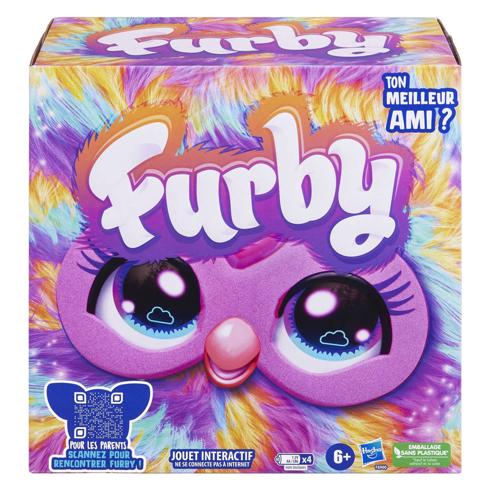 Peluche interactive Furby Tie Dye FR