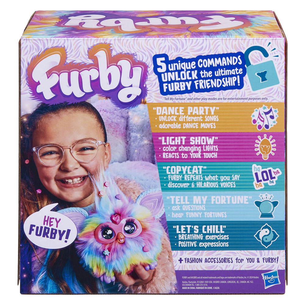 Peluche interactive Furby Tie Dye FR