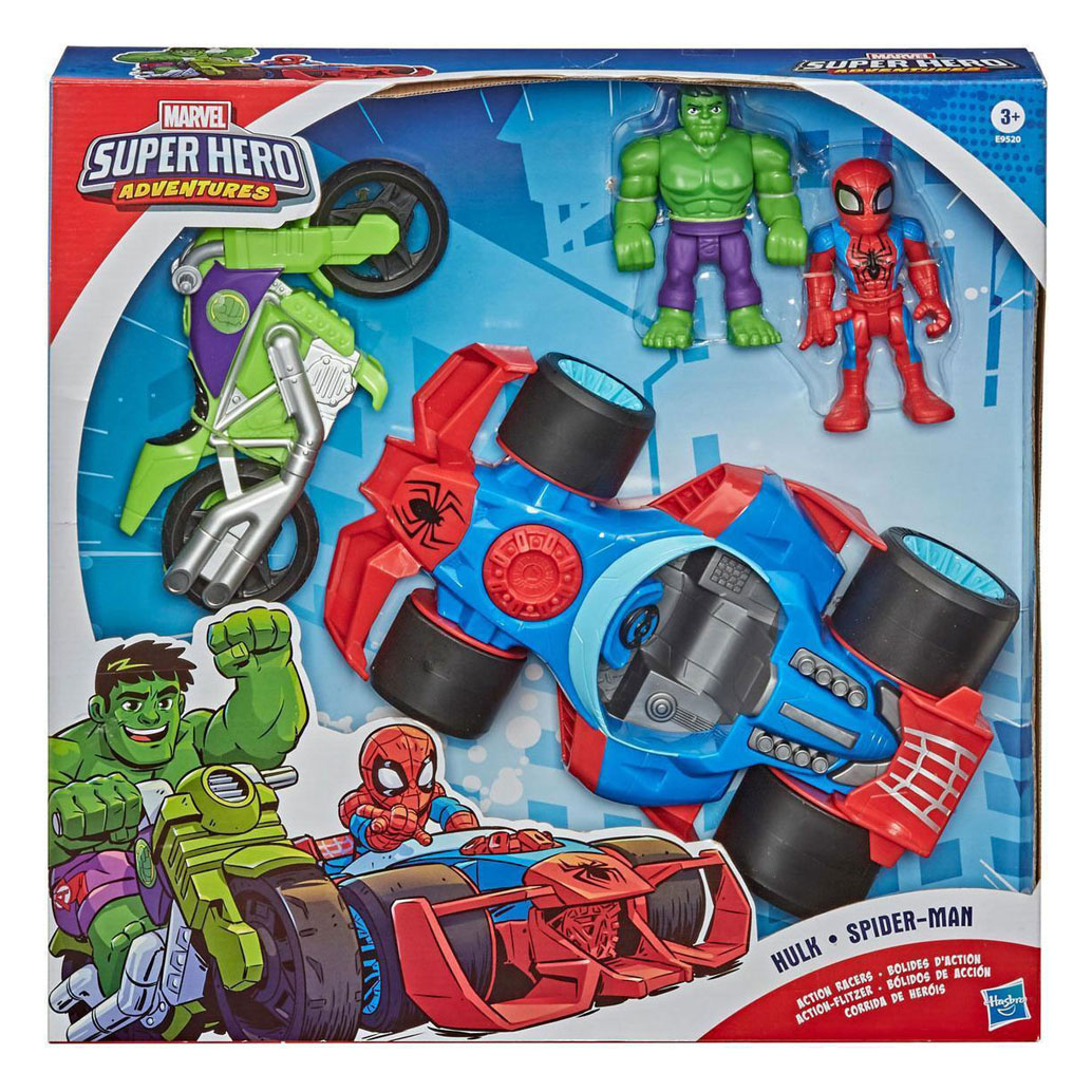Super Hero Adventures Action Racers - 2 voitures de course