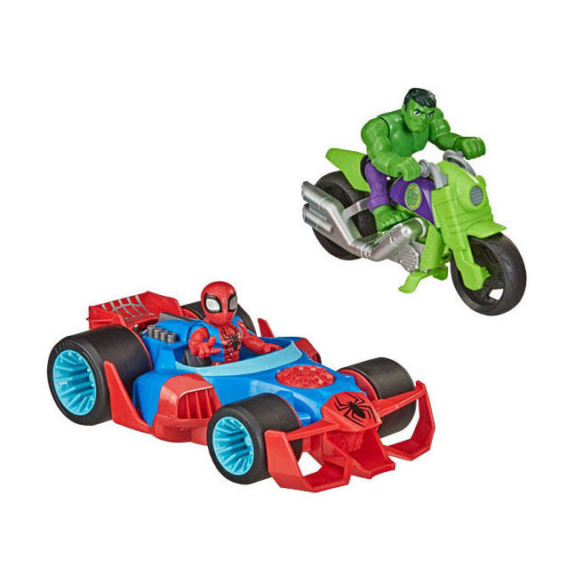 Super Hero Adventures Action Racers - 2 voitures de course