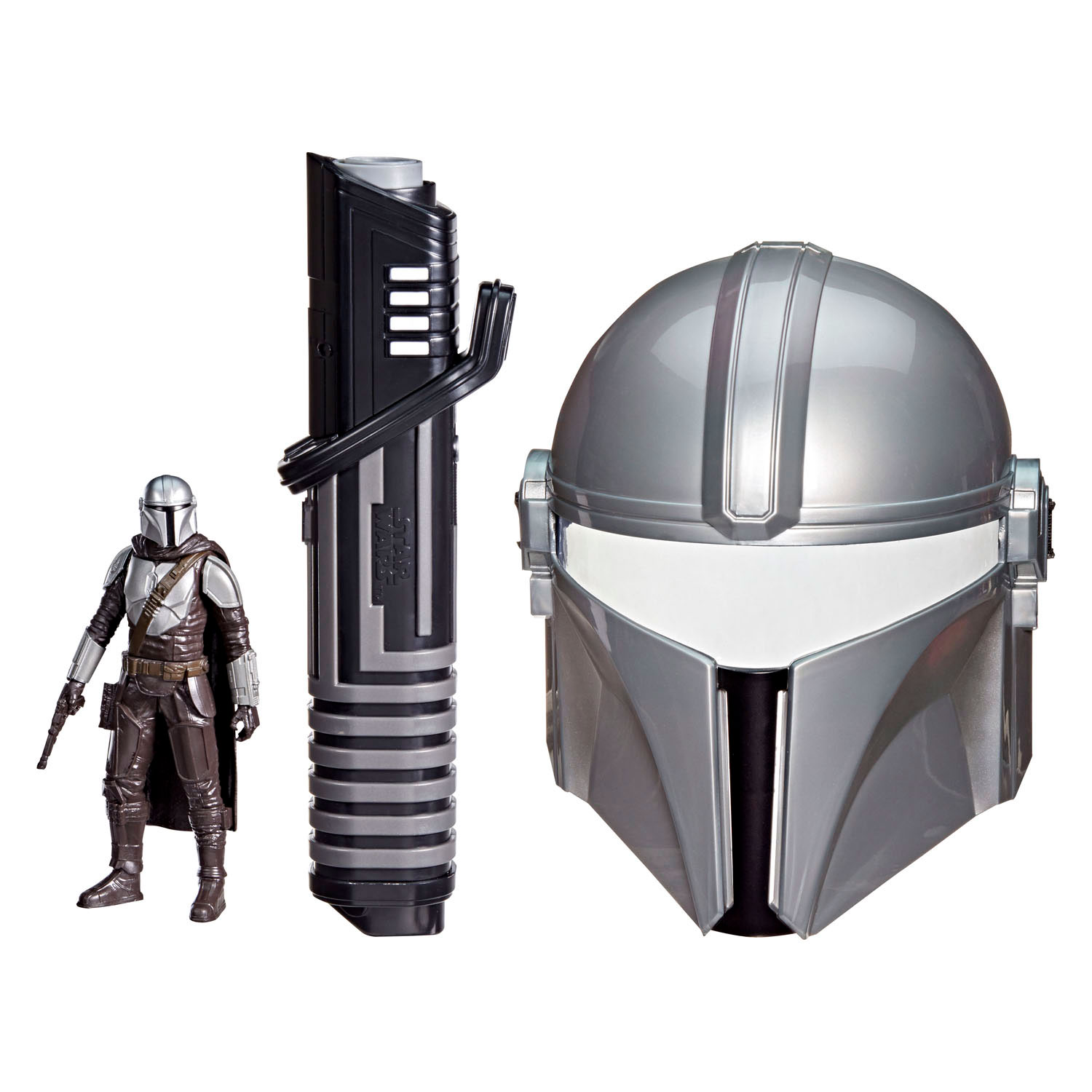 Mandalorian Bounty Hunter Set Masker, Darksaber en Speelfiguur