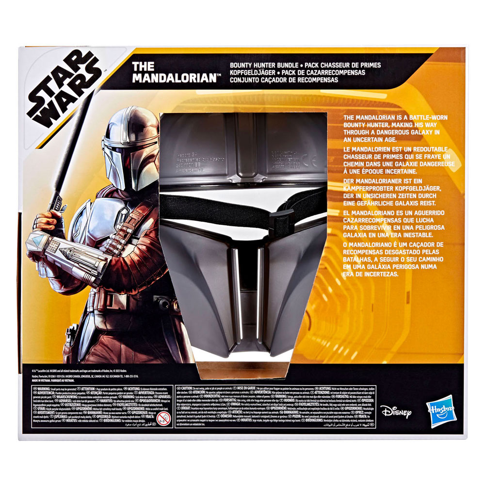 Mandalorian Bounty Hunter Set Masker, Darksaber en Speelfiguur