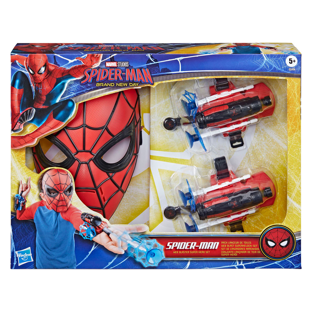 Spiderman Brand New Day Web Blaster Superheldenset - 7dlg.