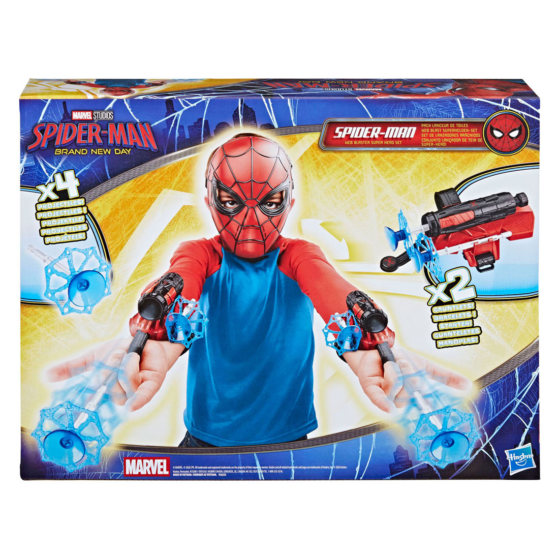 Spiderman Brand New Day Web Blaster Superheldenset - 7dlg.