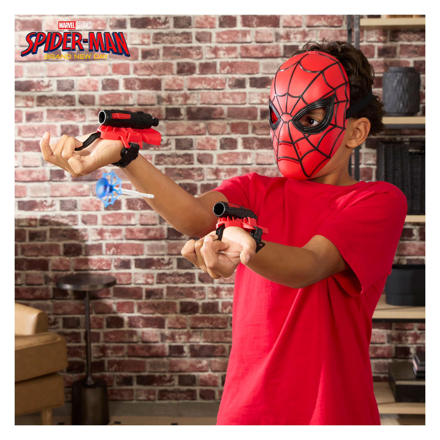 Spiderman Brand New Day Web Blaster Superheldenset - 7dlg.