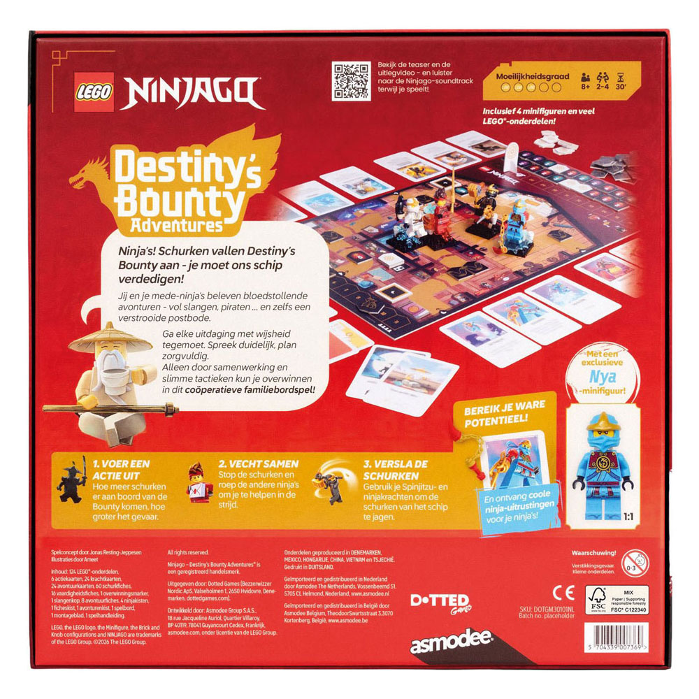 LEGO Ninjago Destinys Bounty Adventures Bordspel