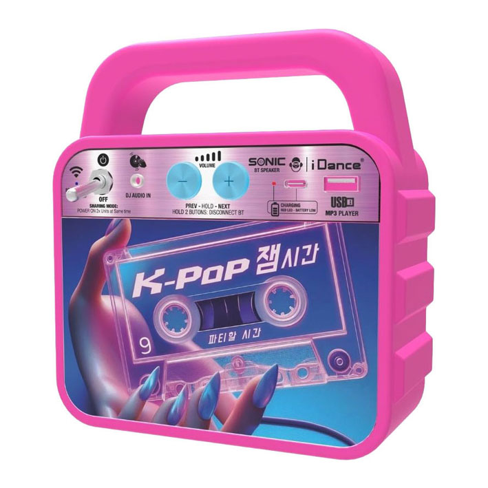iDance Draadloze Bluetooth-Luidspreker Roze