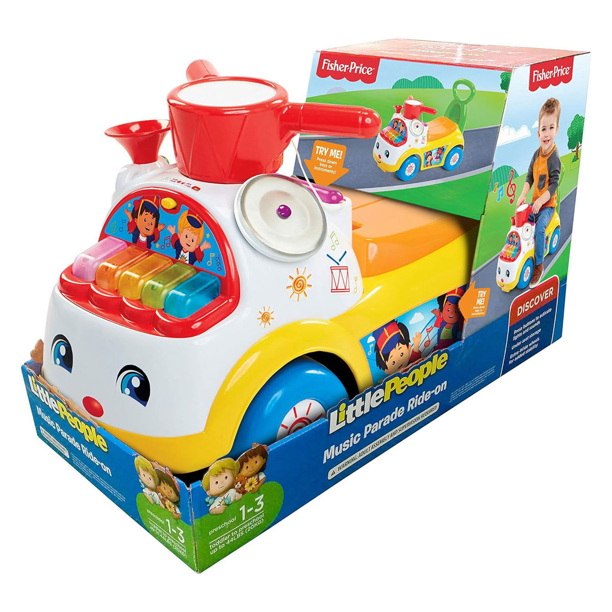 Fisher Price Little People Musikparade Loopauto