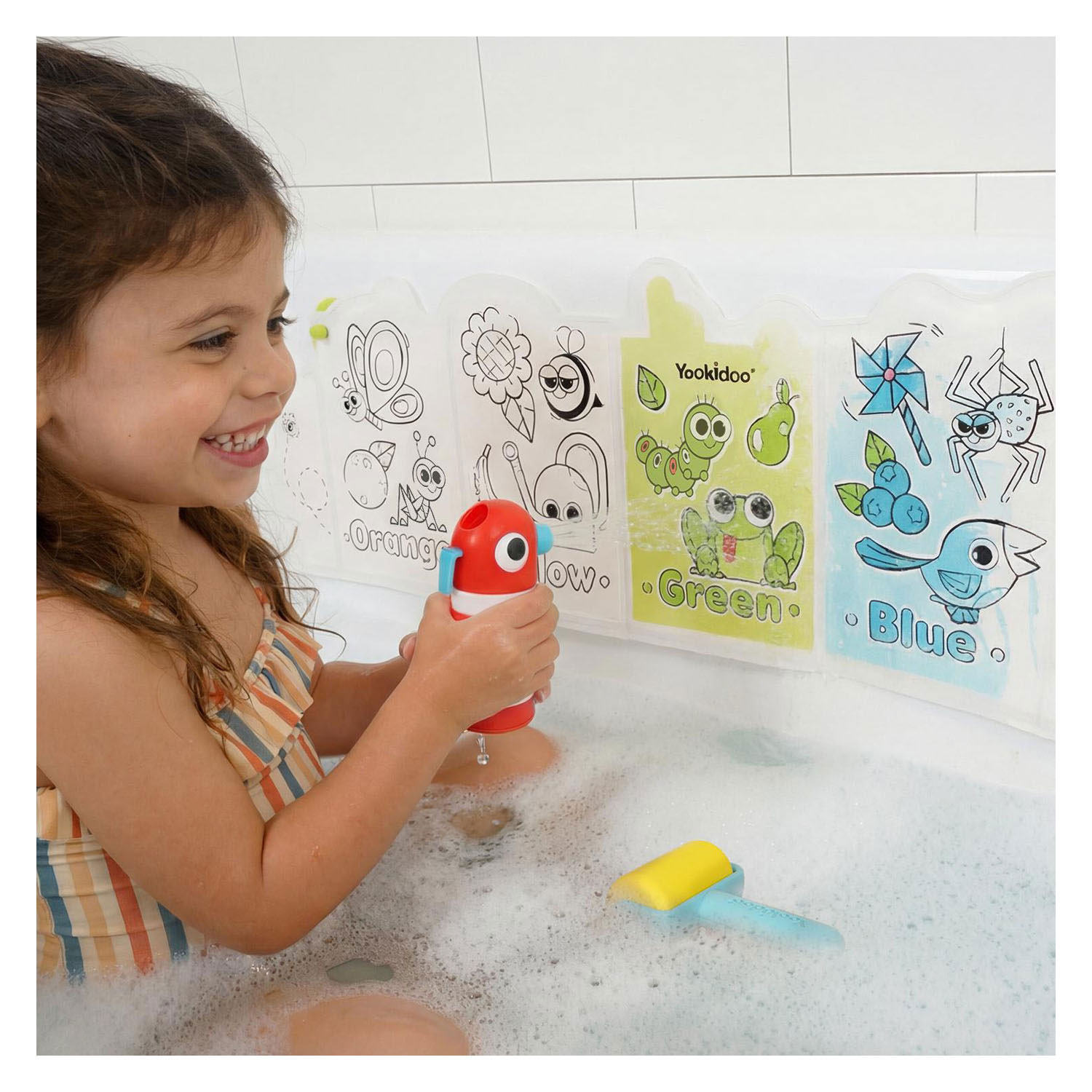 Yookidoo Spray N Roll Magic Book Water Kleurboek