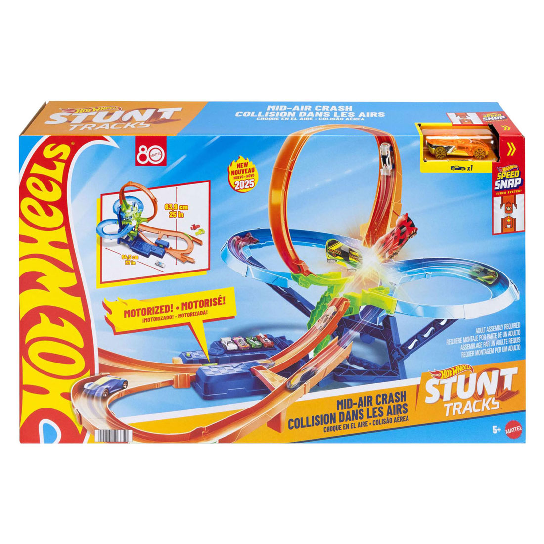 Hot Wheels Big Air Crash Super Collision Racebaan