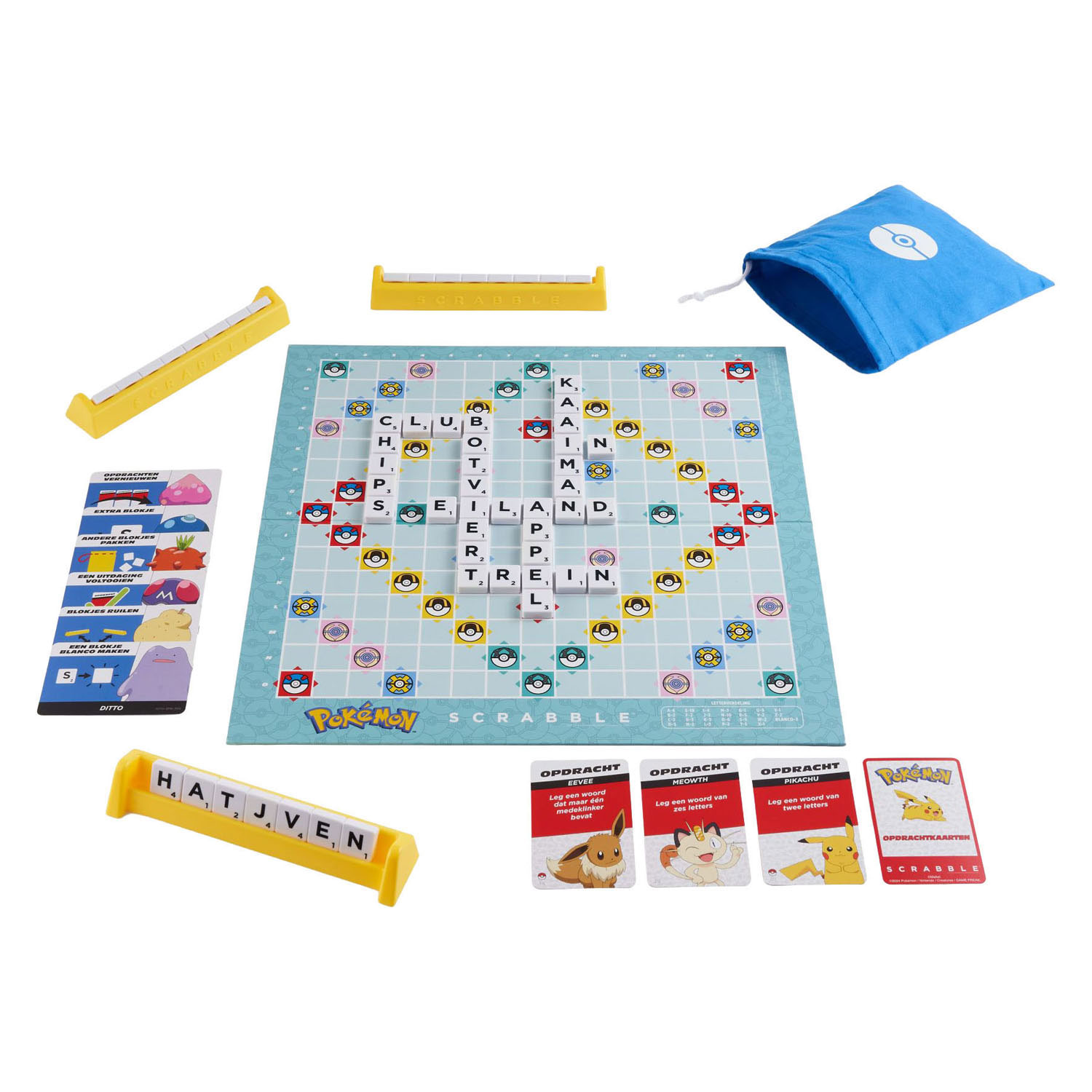 Scrabble Pokemon Bordspel NL