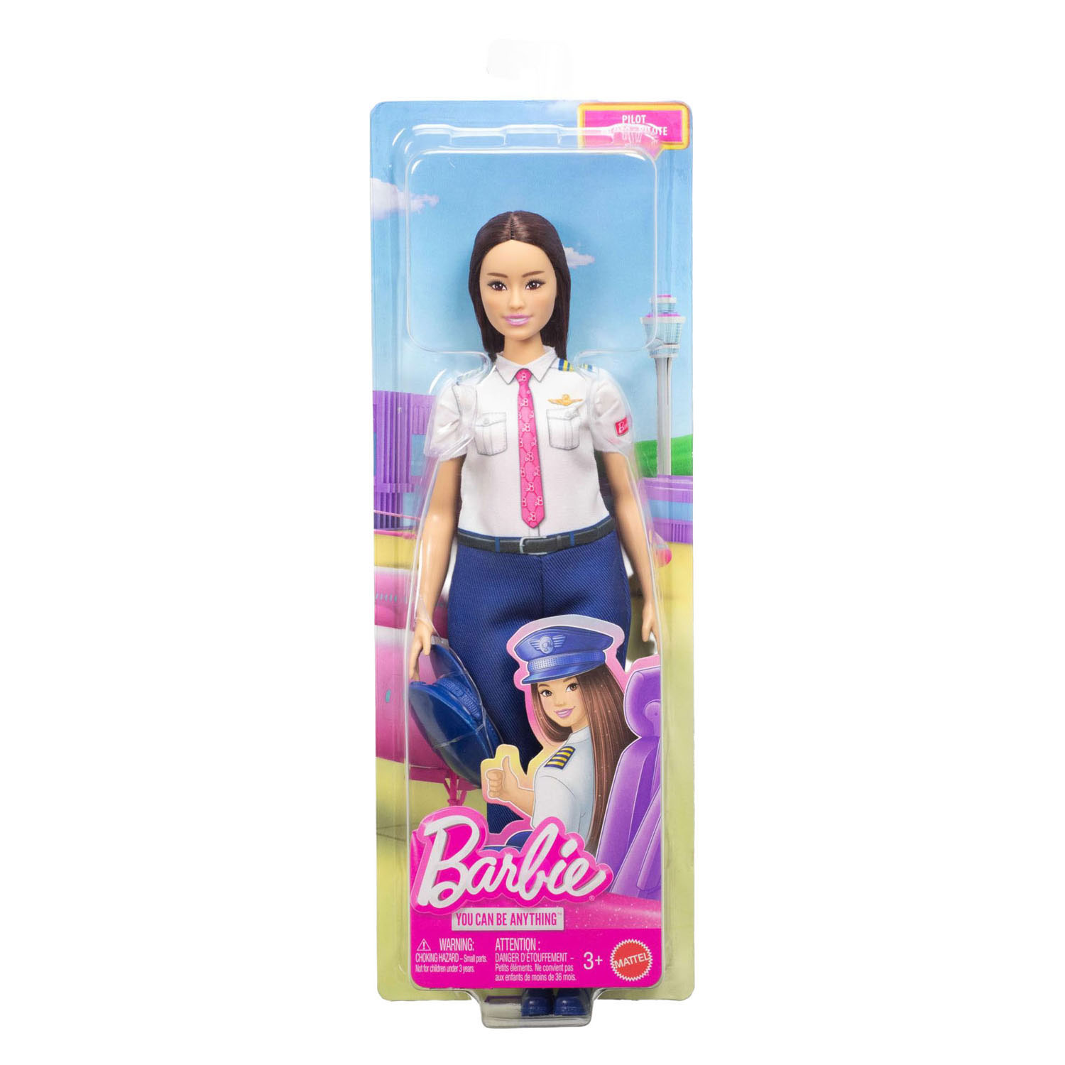 Poupée Barbie pilote de carrière