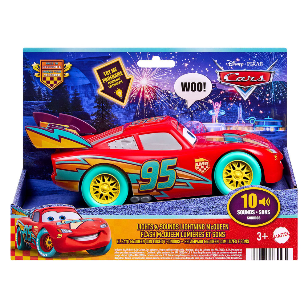 Lightning McQueen Auto mit Licht und Sound