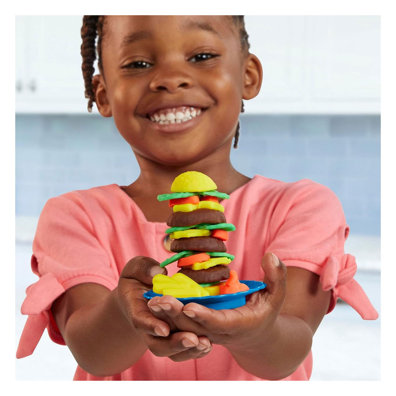 Play-Doh Kitchen Creations Chefs Drukke Restaurant - 5 Kleipotjes