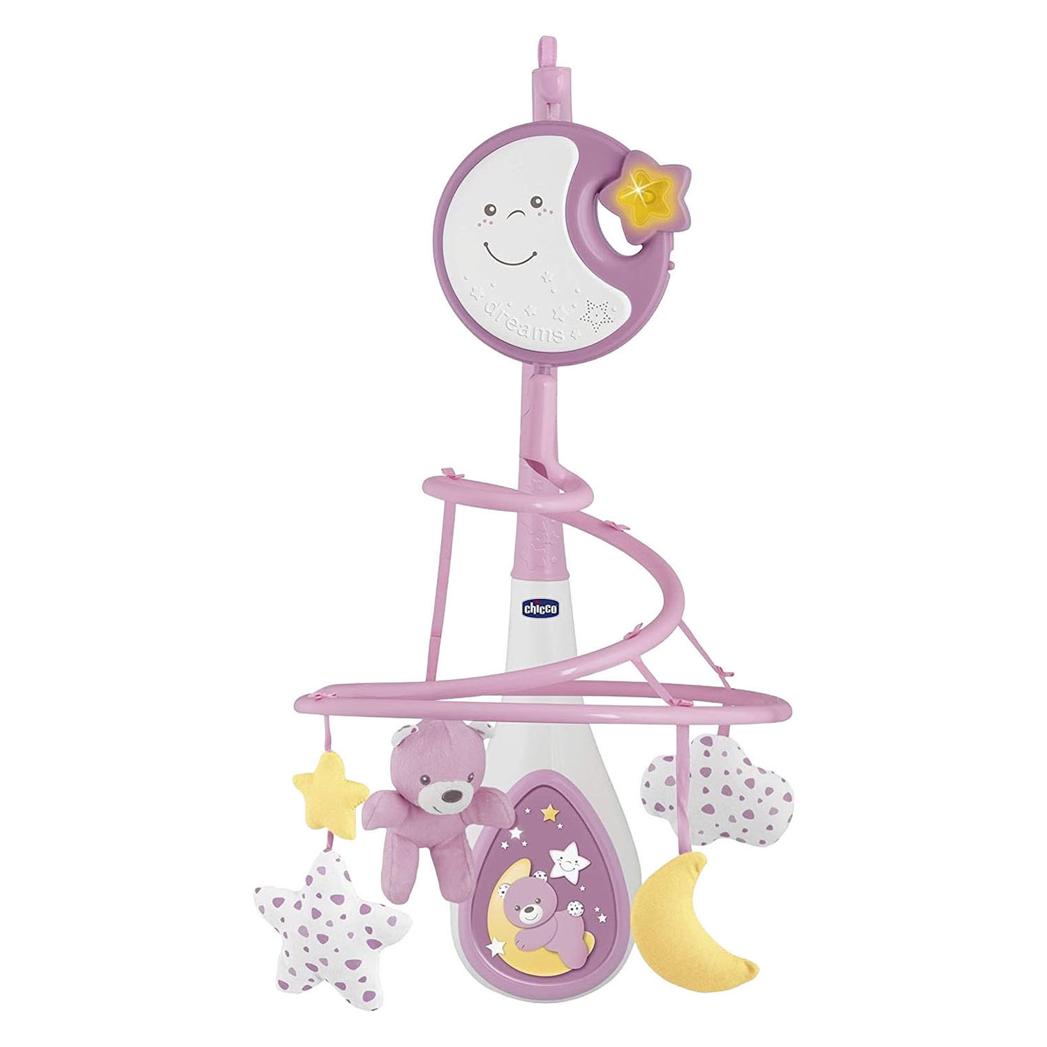 Next2Dreams 3-in-1 Muziekmobiel - Roze