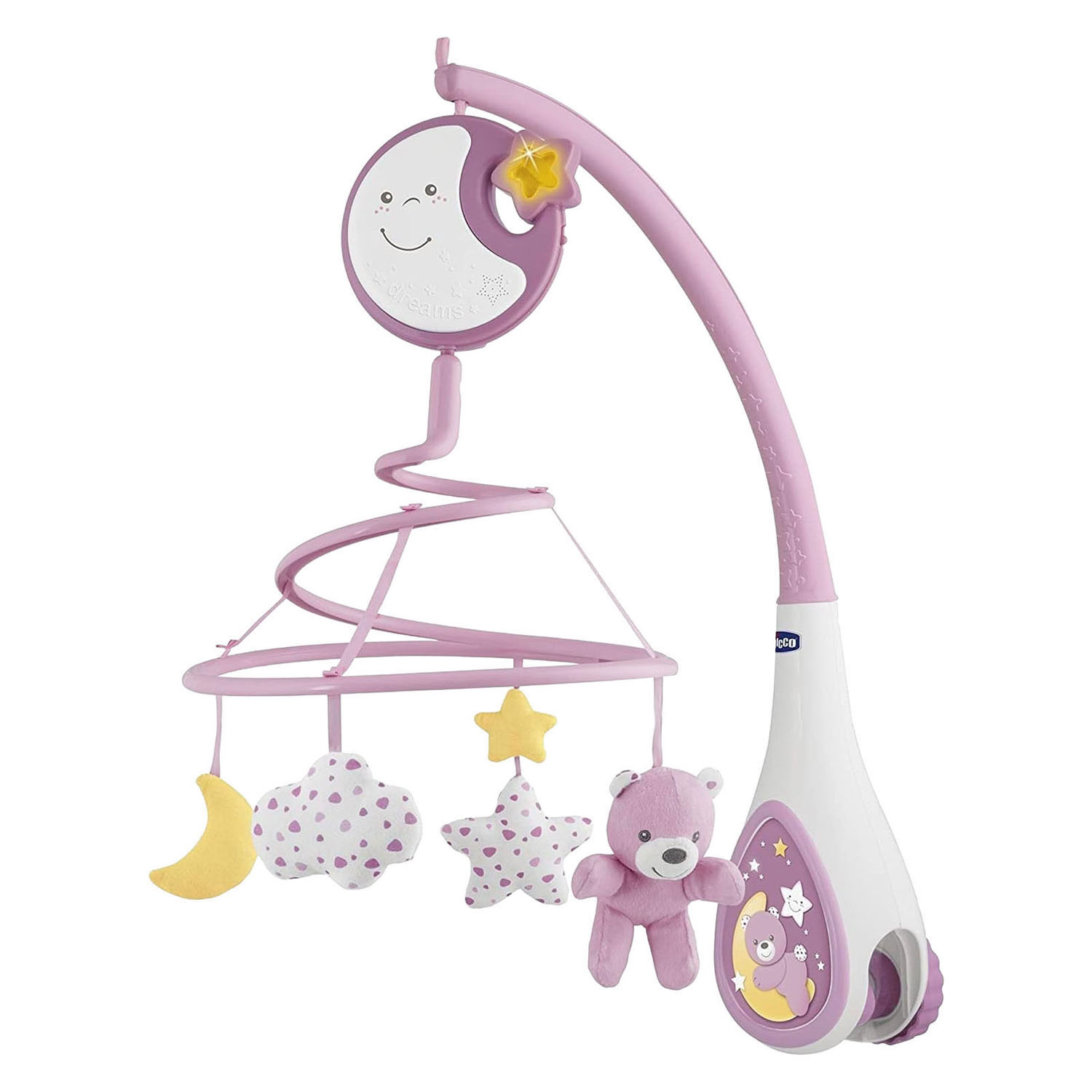 Next2Dreams 3-in-1 Muziekmobiel - Roze