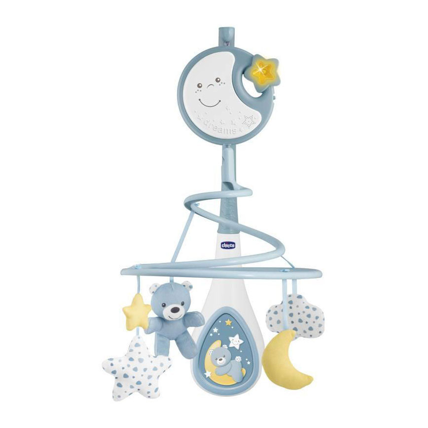 Next2Dreams 3-in-1 Muziekmobiel - Blauw