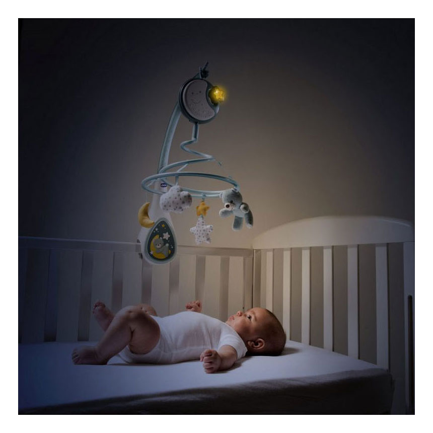 Next2Dreams 3-in-1 Muziekmobiel - Blauw